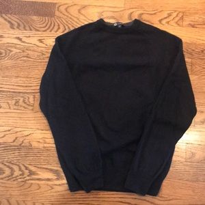 J crew navy wool sweater